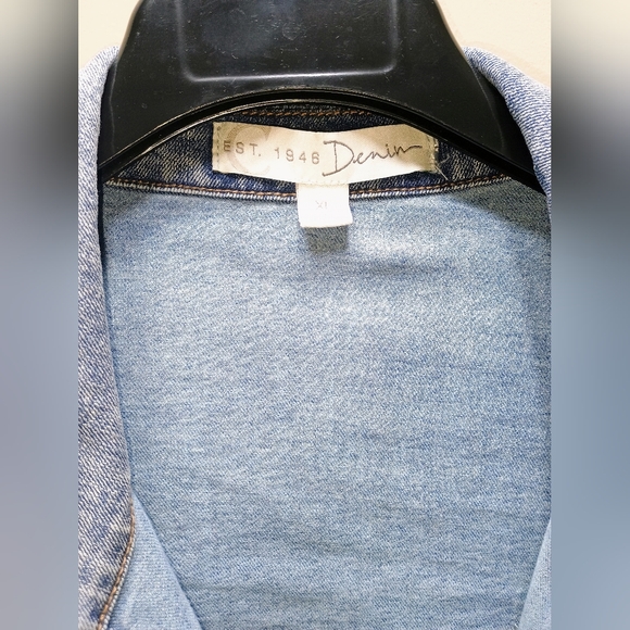 Aztec Denim Jacket - Picture 3 of 4